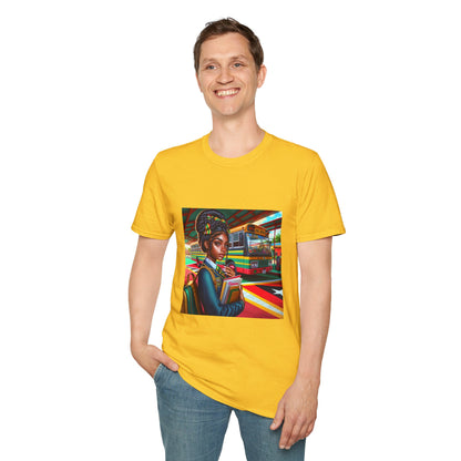 Denze Tomorrow's World Leader: Caribbean Edition TM Unisex Softstyle T-Shirt