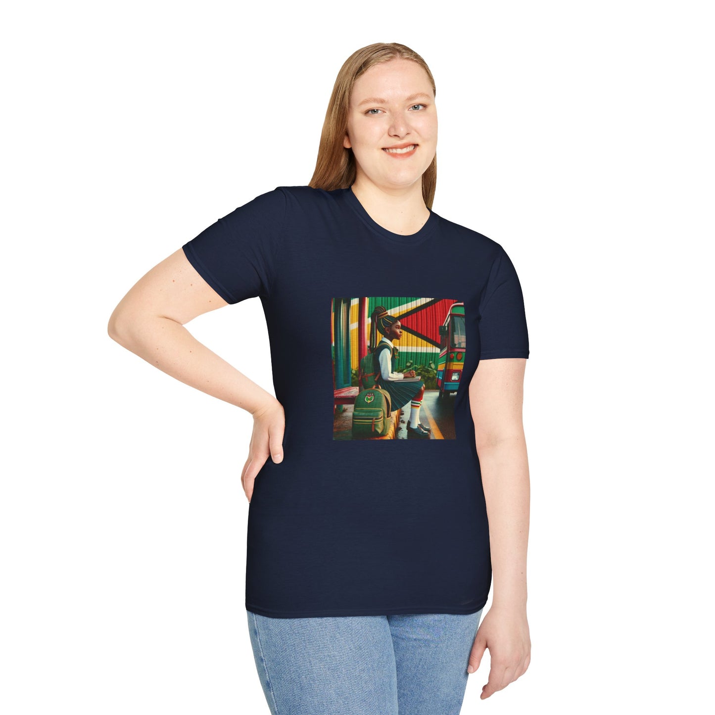 Denze School Day Dreams: A Journey of LearningTM Unisex Softstyle T-Shirt