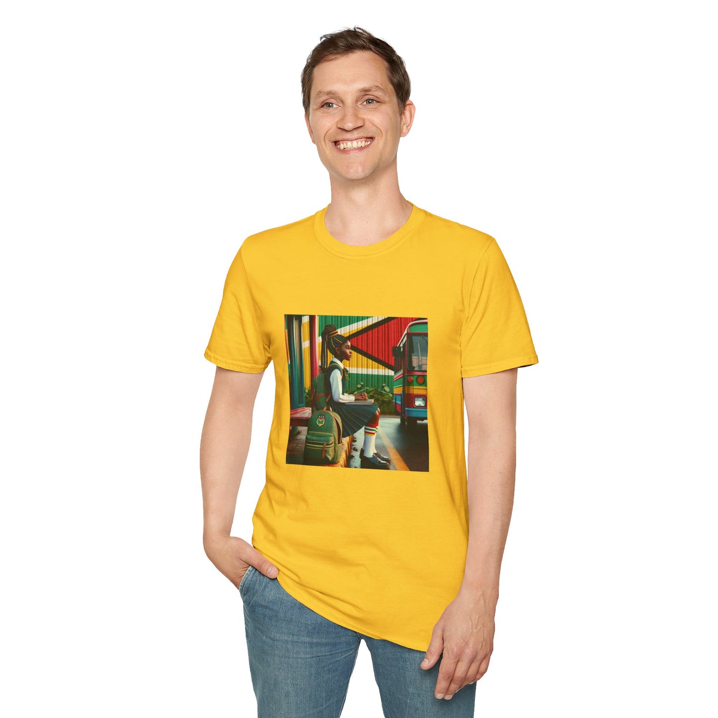 Denze School Day Dreams: A Journey of LearningTM Unisex Softstyle T-Shirt