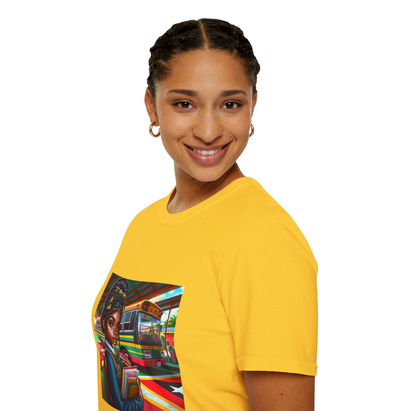 Denze Tomorrow's World Leader: Caribbean Edition TM Unisex Softstyle T-Shirt