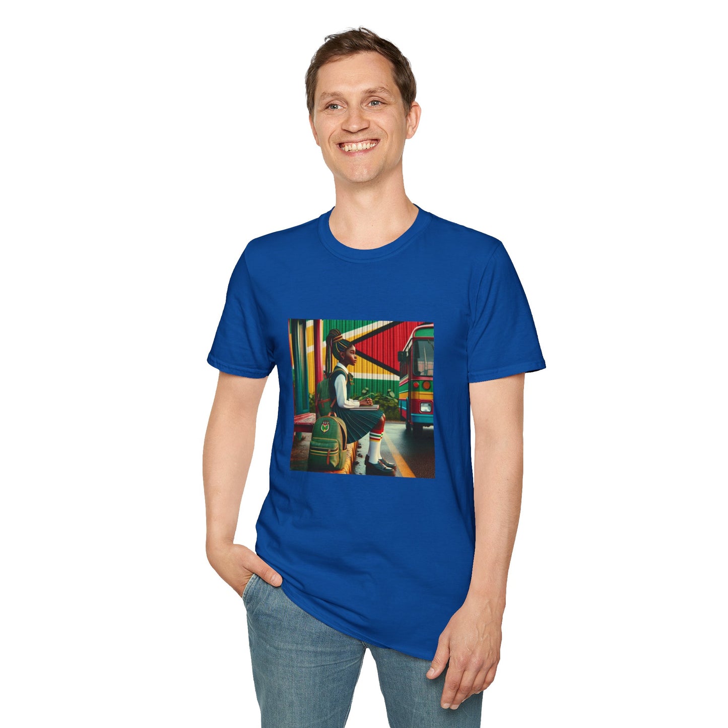 Denze School Day Dreams: A Journey of LearningTM Unisex Softstyle T-Shirt