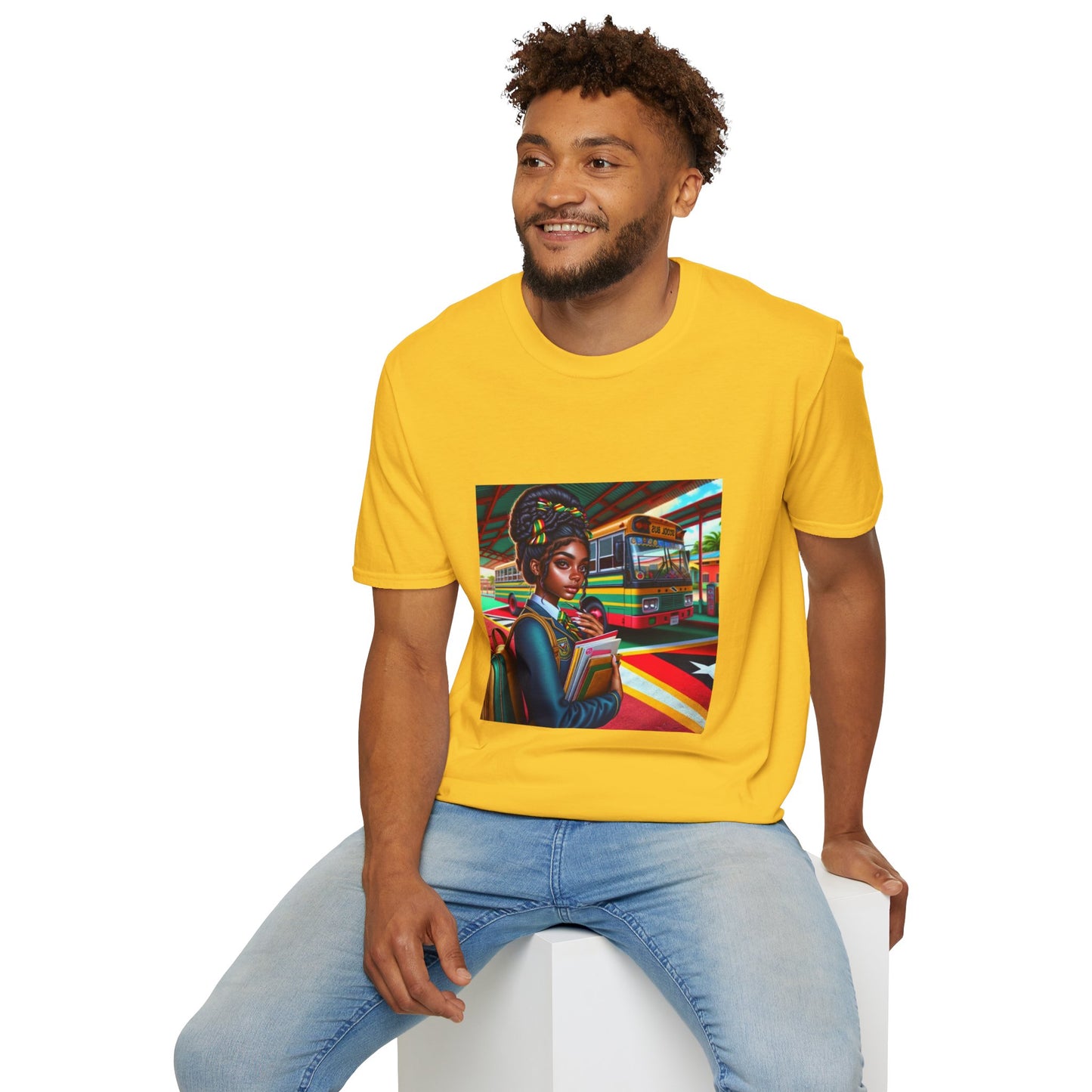 Denze Tomorrow's World Leader: Caribbean Edition TM Camiseta unisex de estilo suave