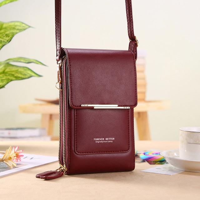 Denze Buylor Soft Leather Crossbody Bag