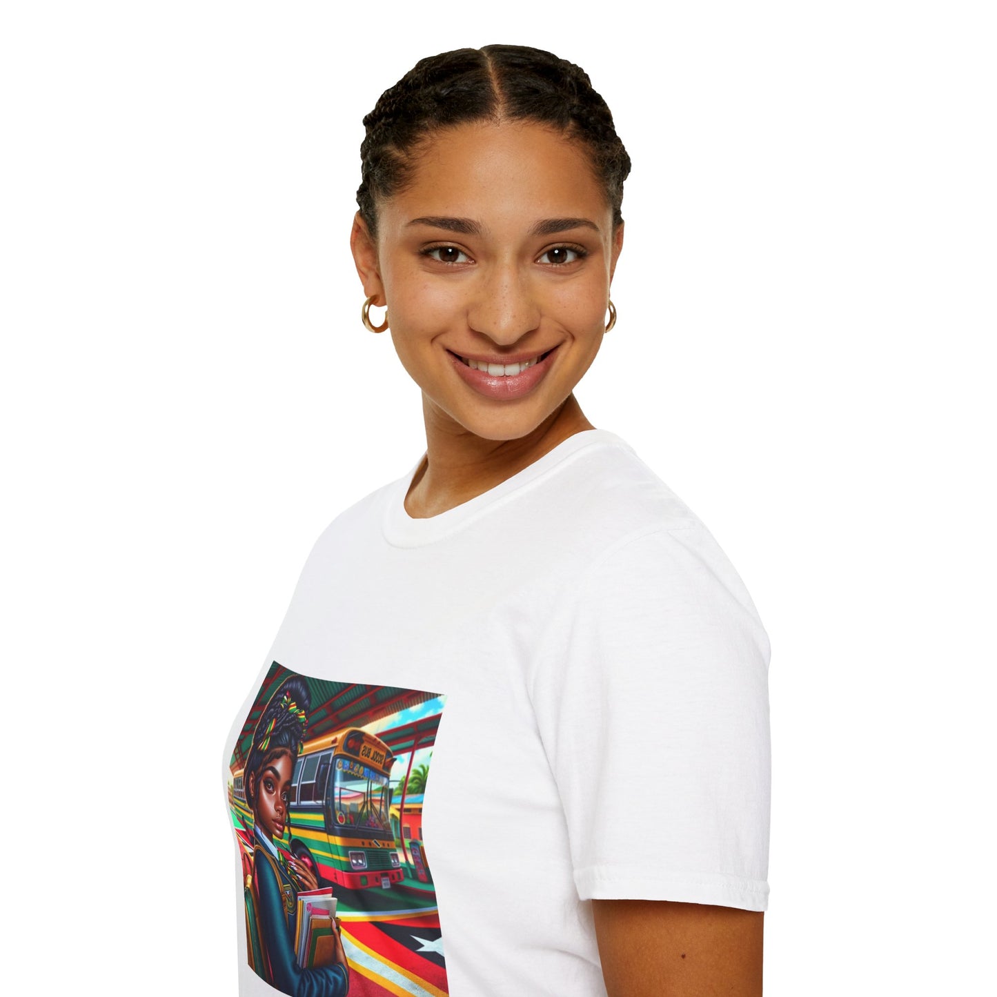 Denze Tomorrow's World Leader: Caribbean Edition TM Unisex Softstyle T-Shirt