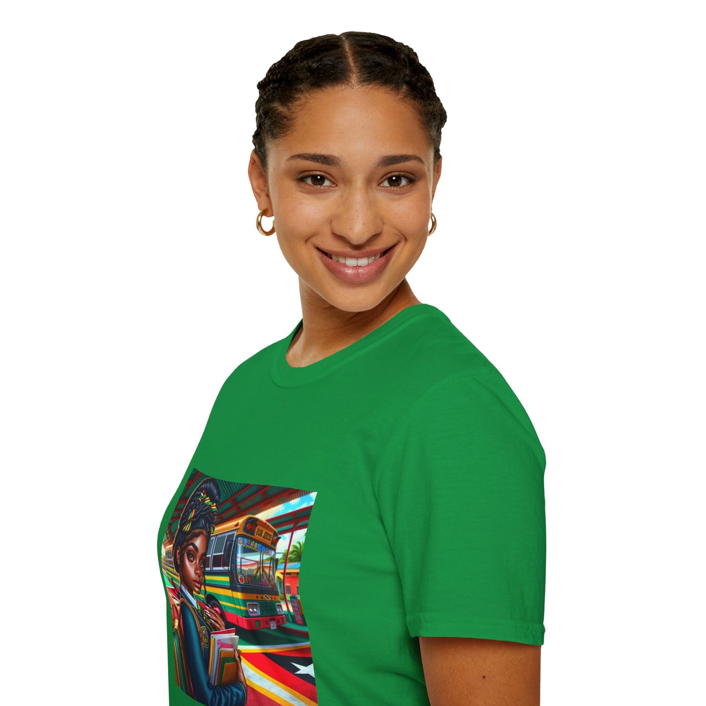 Denze Tomorrow's World Leader: Caribbean Edition TM Camiseta unisex de estilo suave