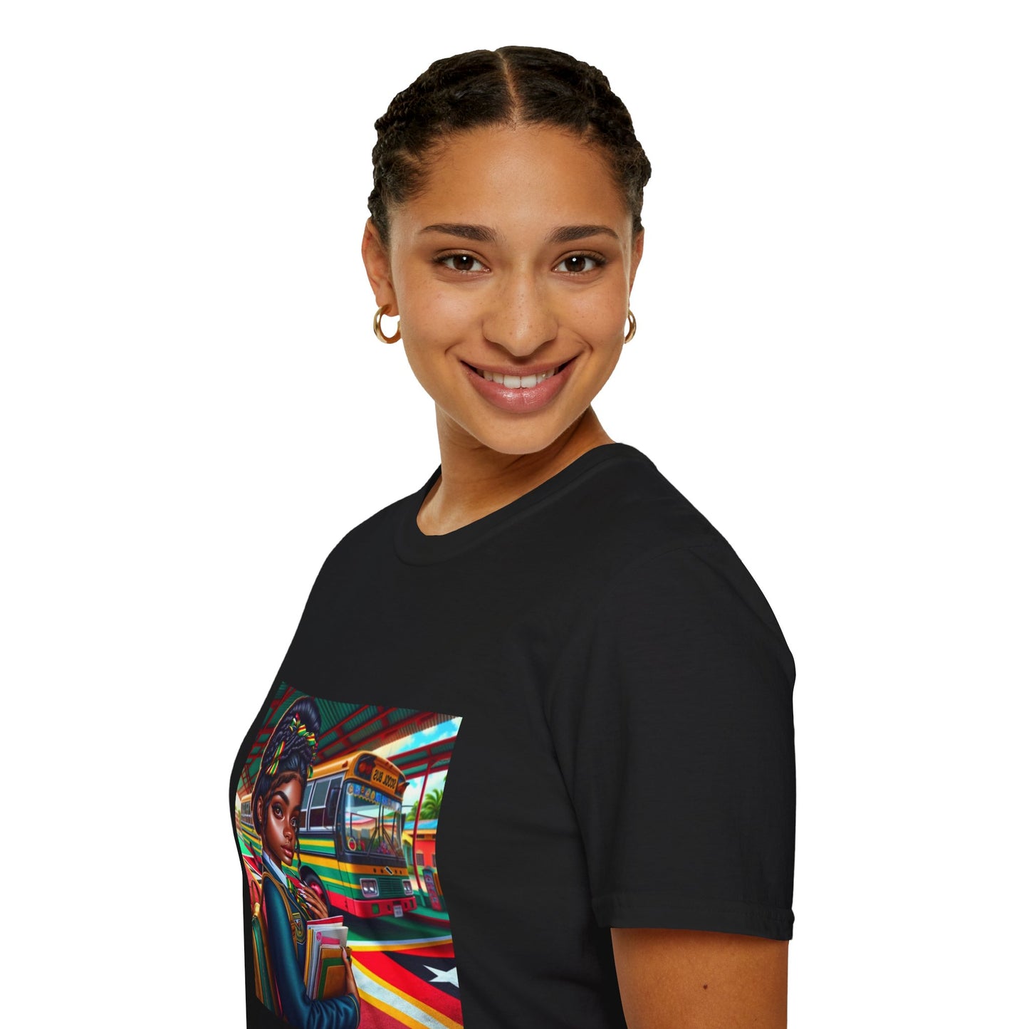 Denze Tomorrow's World Leader: Caribbean Edition TM Unisex Softstyle T-Shirt