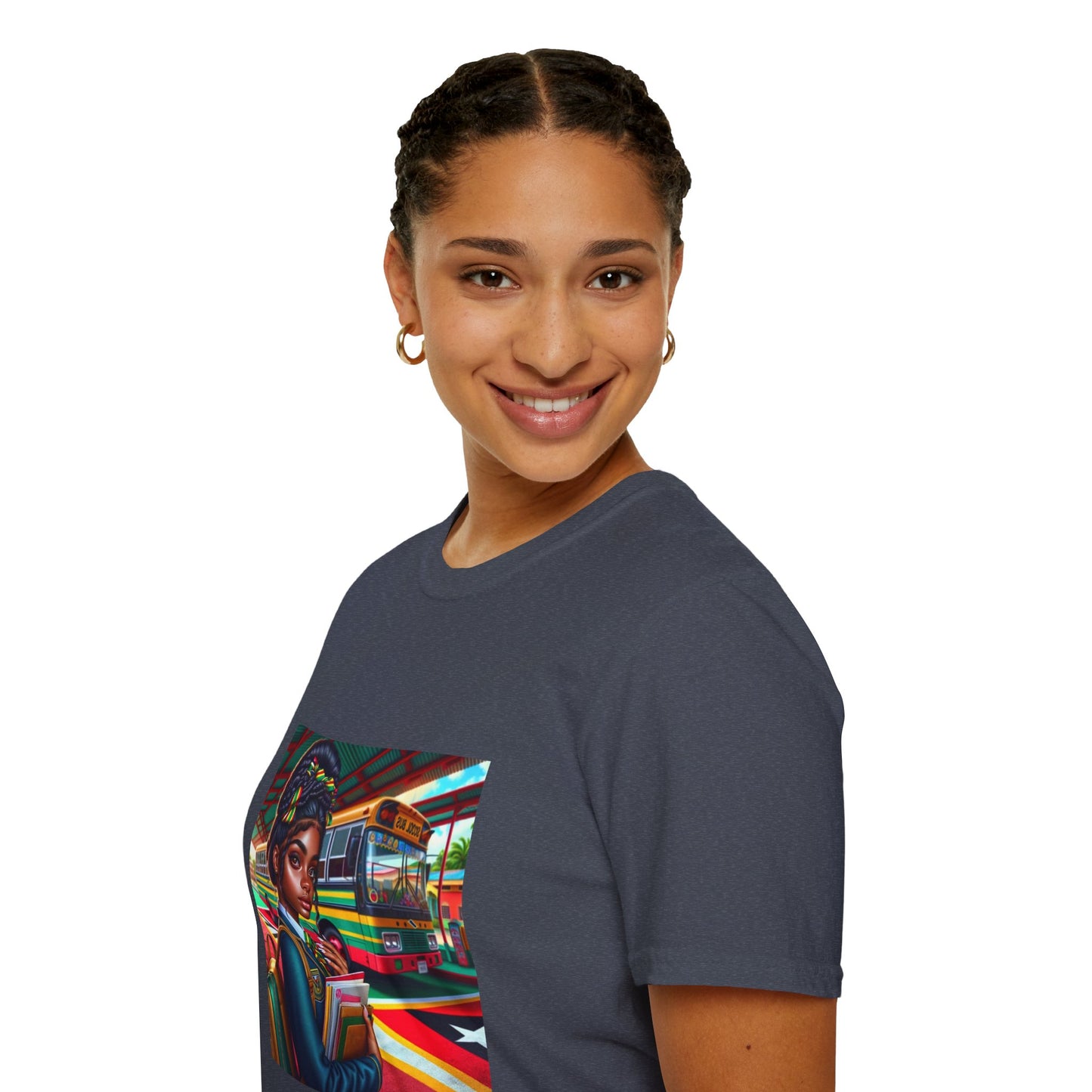 Denze Tomorrow's World Leader: Caribbean Edition TM Unisex Softstyle T-Shirt