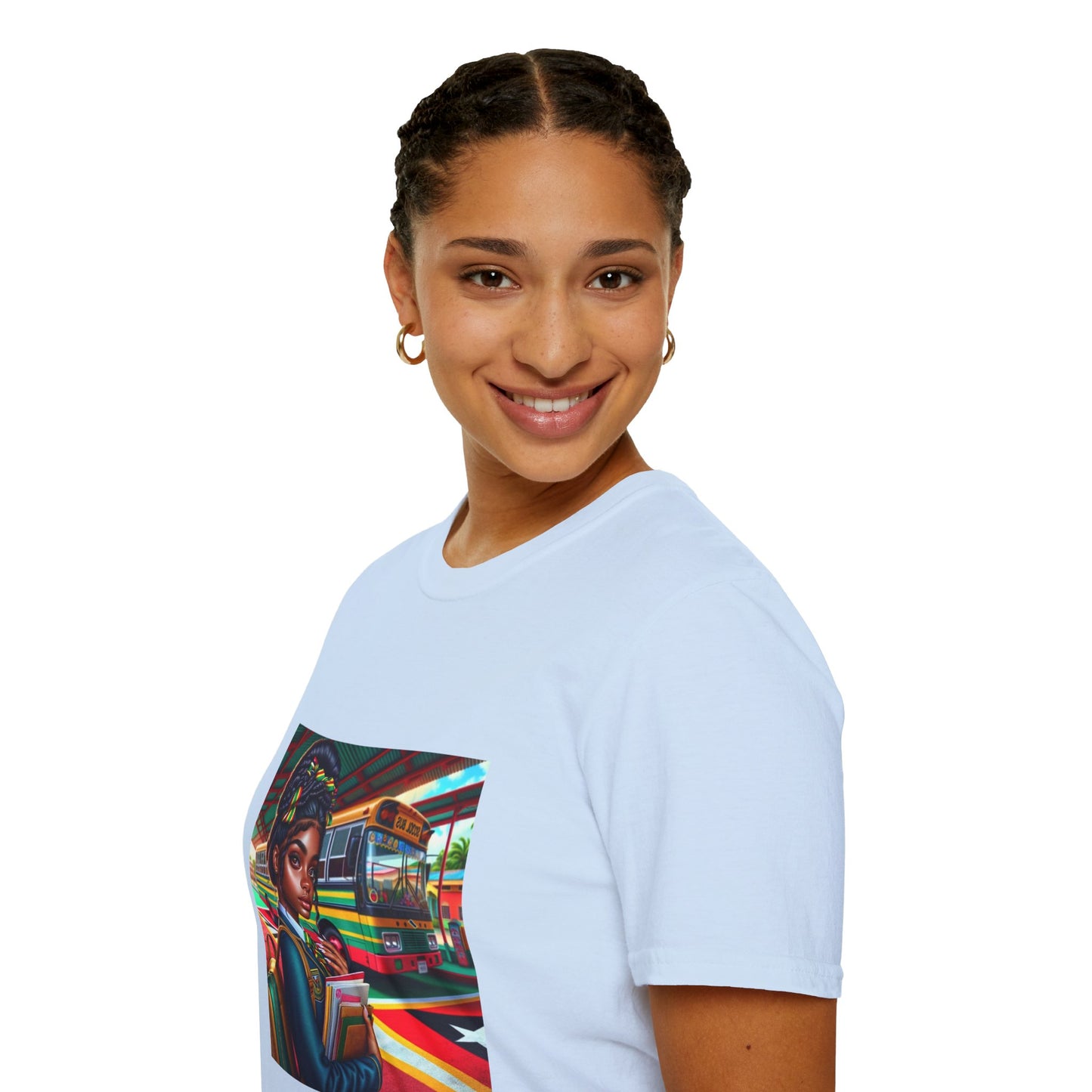 Denze Tomorrow's World Leader: Caribbean Edition TM Unisex Softstyle T-Shirt