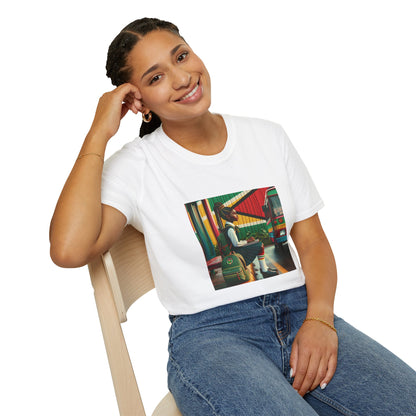 Denze School Day Dreams: A Journey of LearningTM Unisex Softstyle T-Shirt