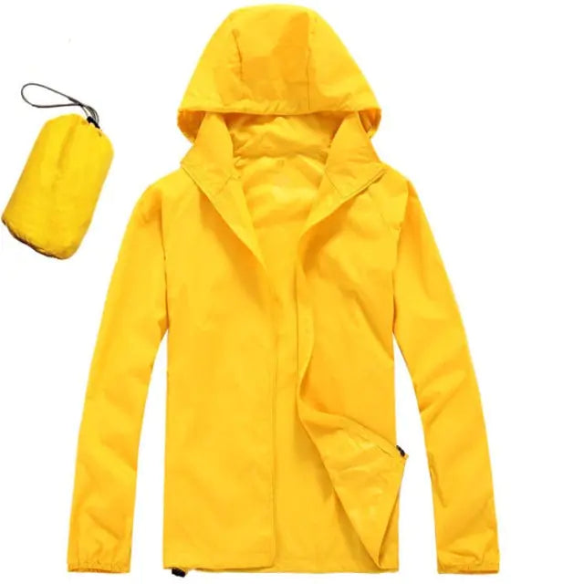 Back-To-School Collapsible Rain Hoodie!