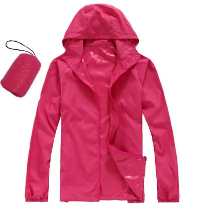 Back-To-School Collapsible Rain Hoodie!