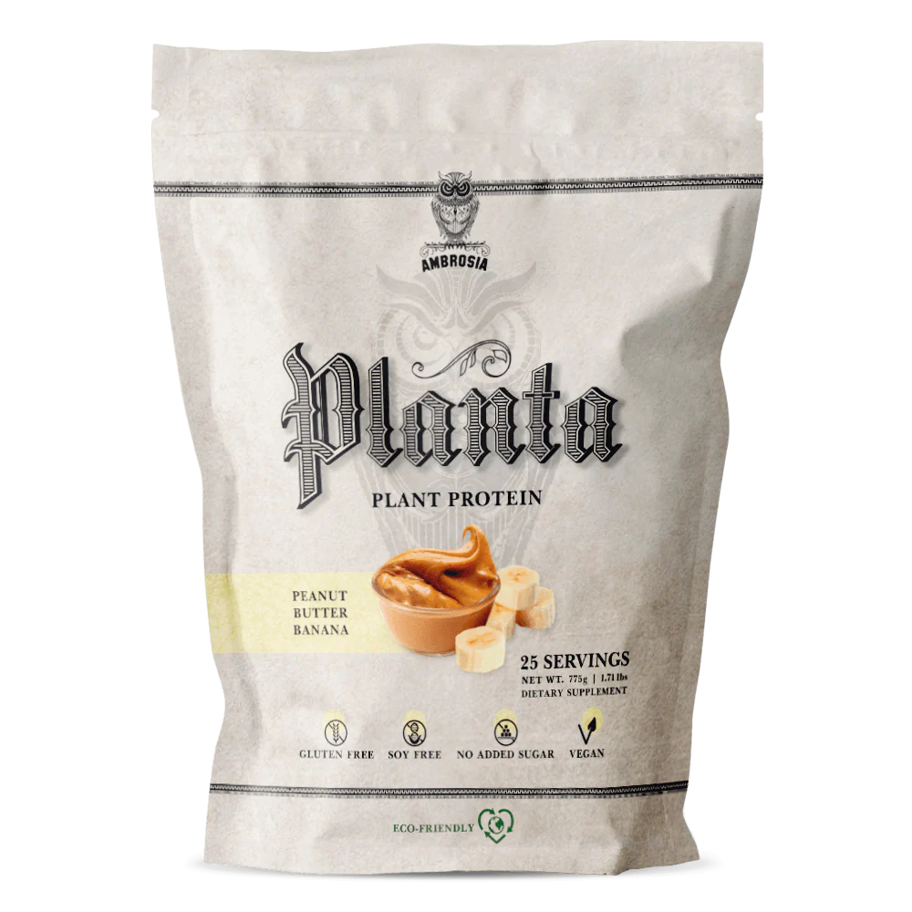 Mantequilla De Maní Plátano Ambrosia™ Planta™ - Proteína Vegetal Premium 