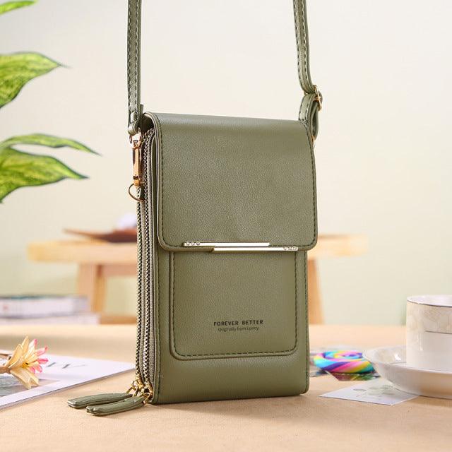 Denze Buylor Soft Leather Crossbody Bag