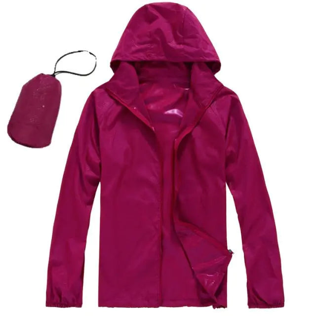 Back-To-School Collapsible Rain Hoodie!