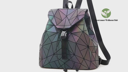 Glow Stylish Motorist  Luminous Backpack