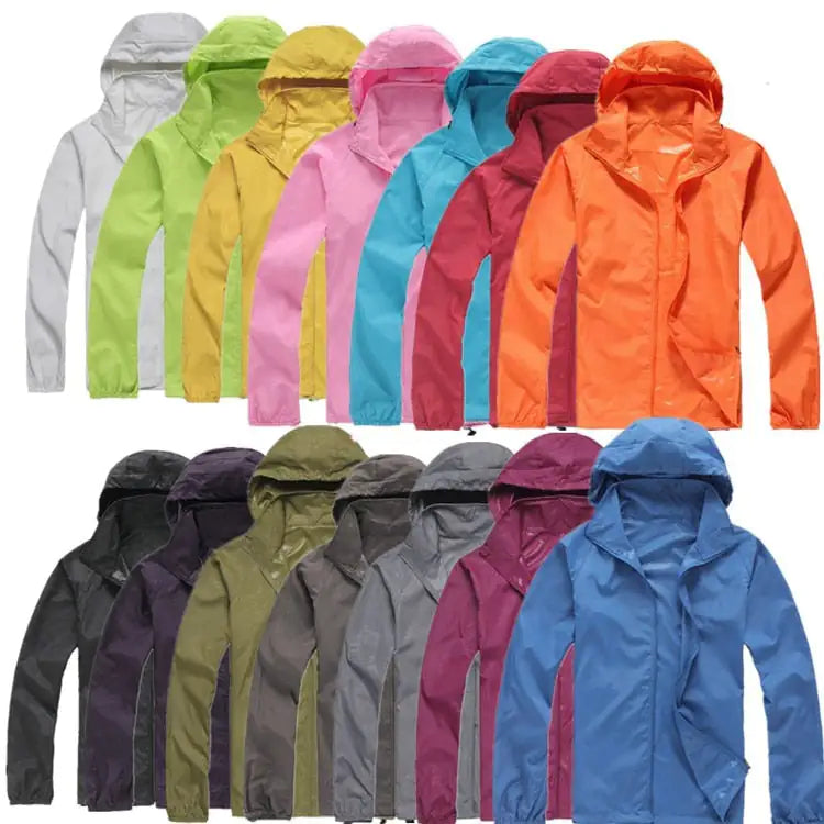 Back-To-School Collapsible Rain Hoodie!