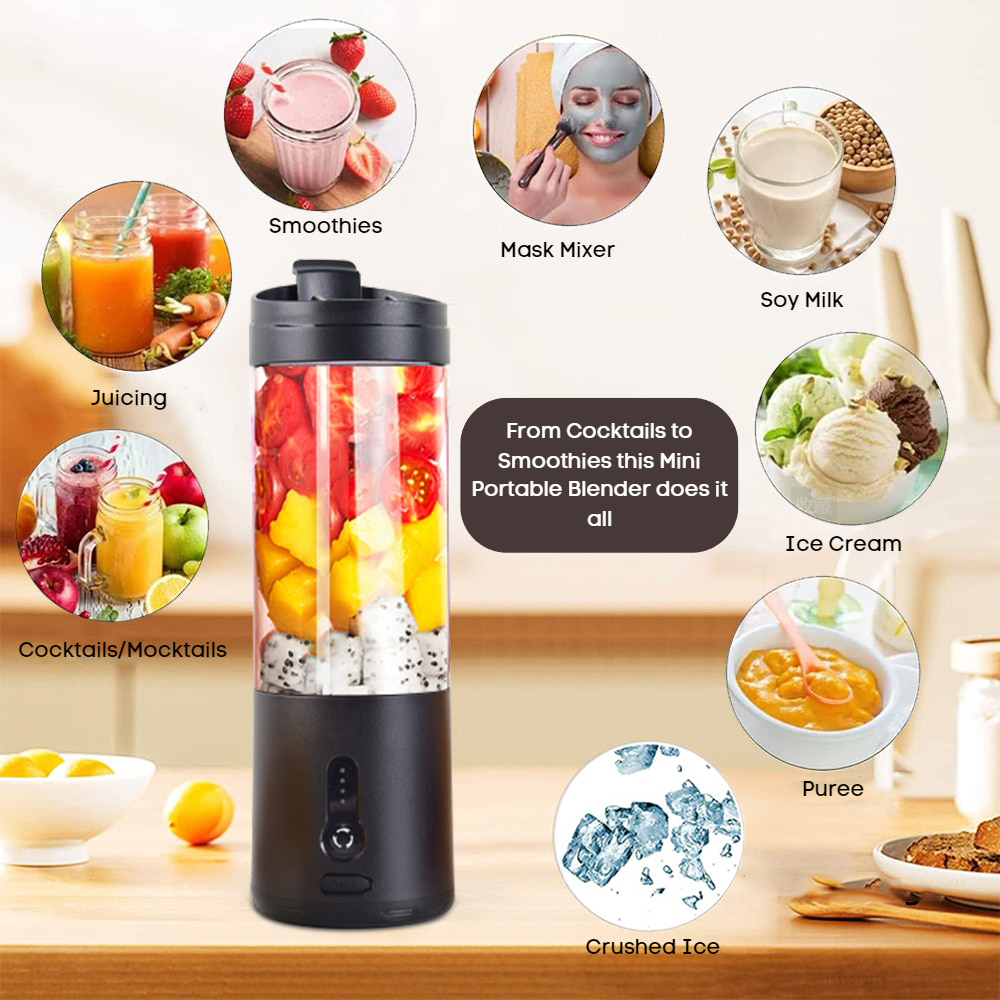 Denze BlendMate Mini Portable Blender/Juicer