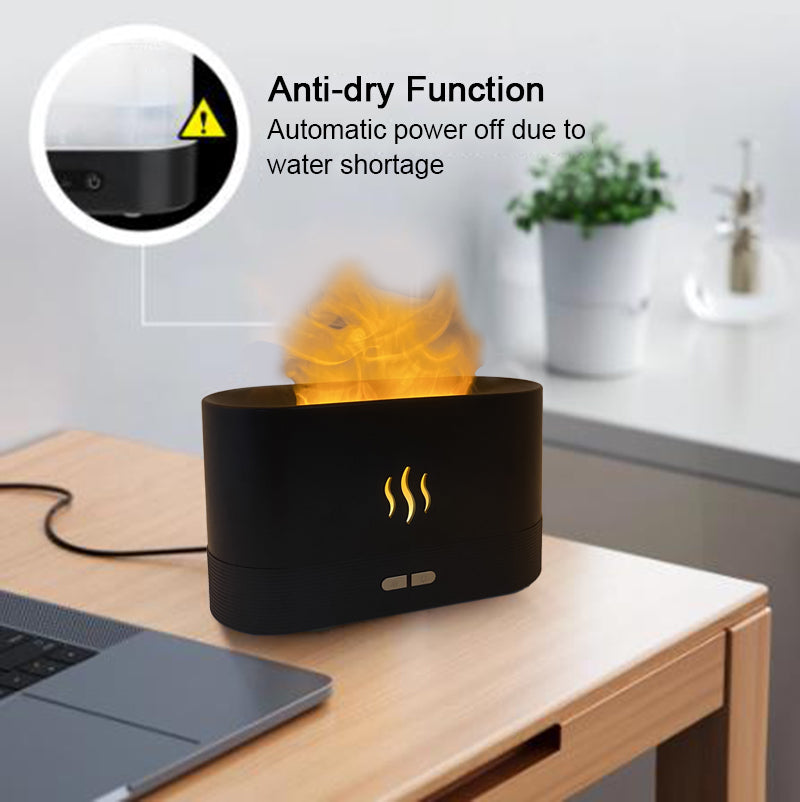 Humidificador de aire con llama Denze Mist Maker