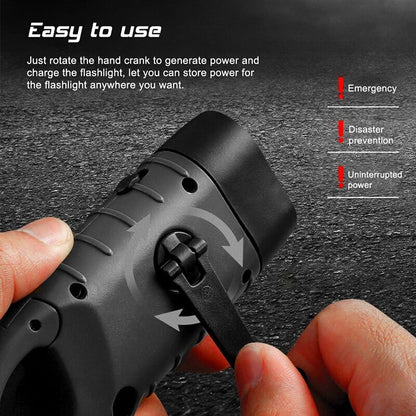 Denz Powered Rechargeable Flashlight