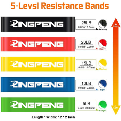 Banda elástica Denze Fitness Resistance Tm