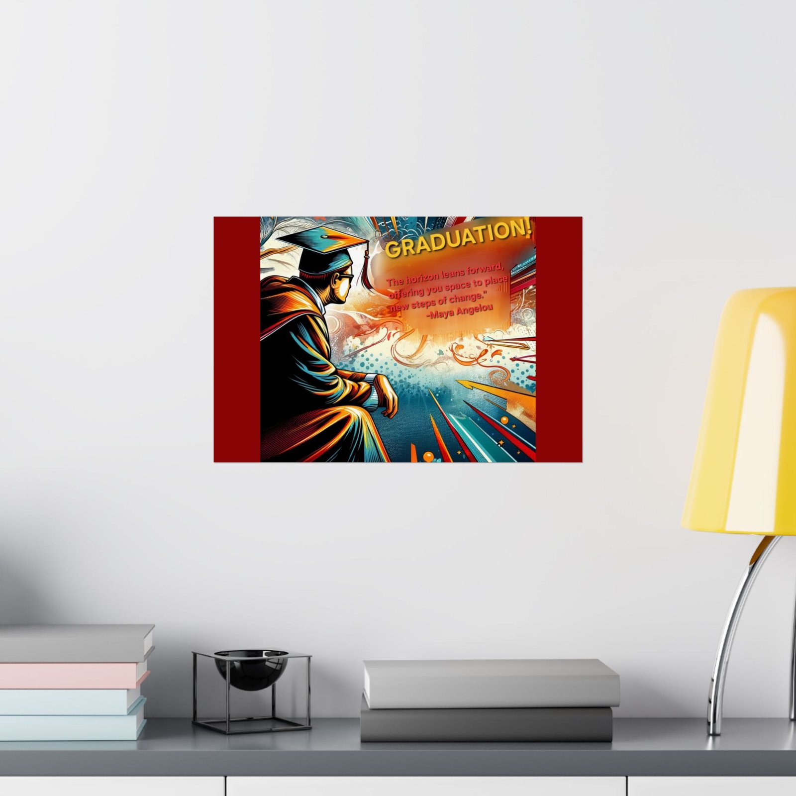 🎓 Dream Big Graduate Inspirational Matte Poster Print - Image 5