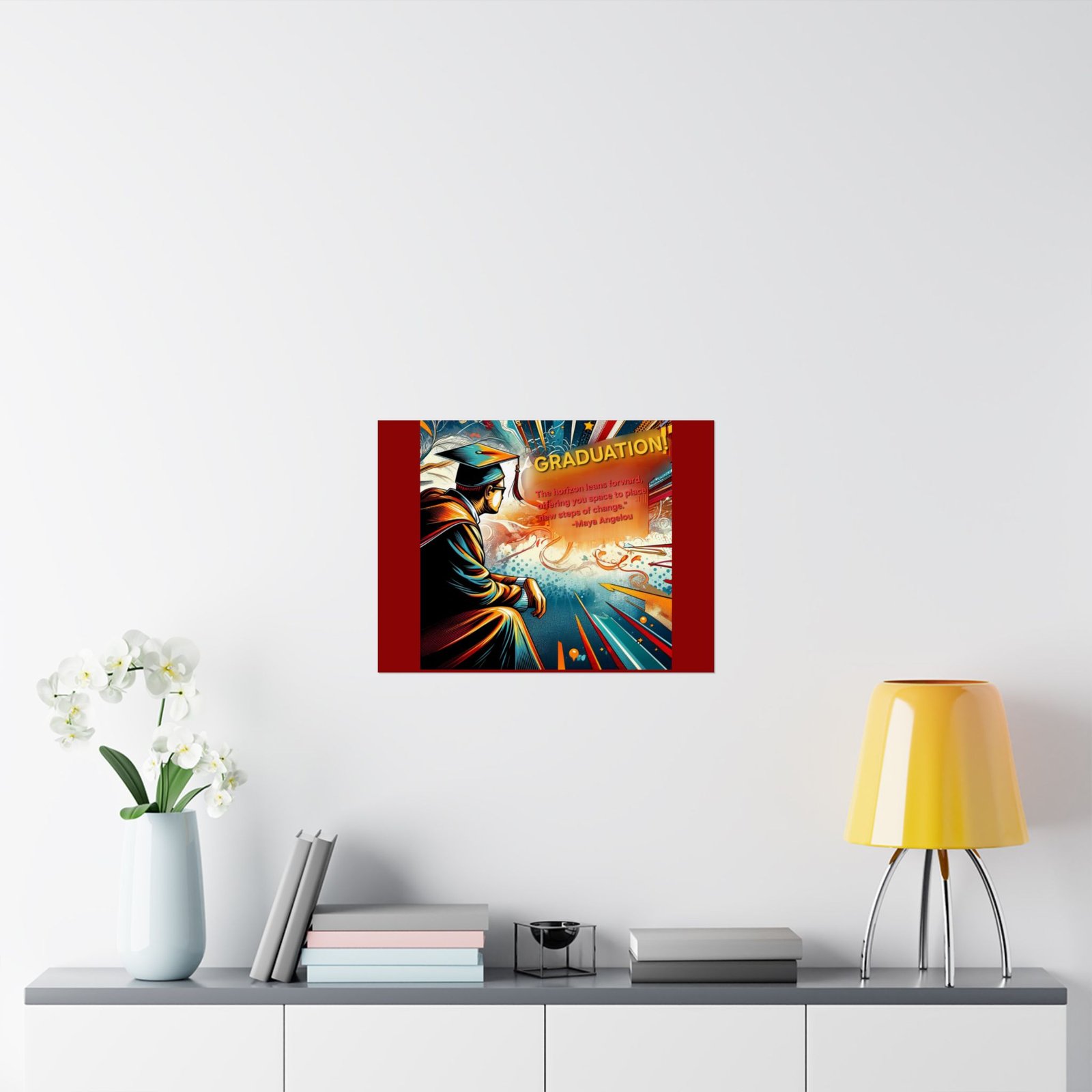 🎓 Dream Big Graduate Inspirational Matte Poster Print - Image 10