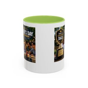 World’s Greatest Dad Accent Coffee Mug | Father’s Day Gift Mug - Image 25