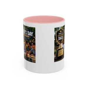 World’s Greatest Dad Accent Coffee Mug | Father’s Day Gift Mug - Image 29
