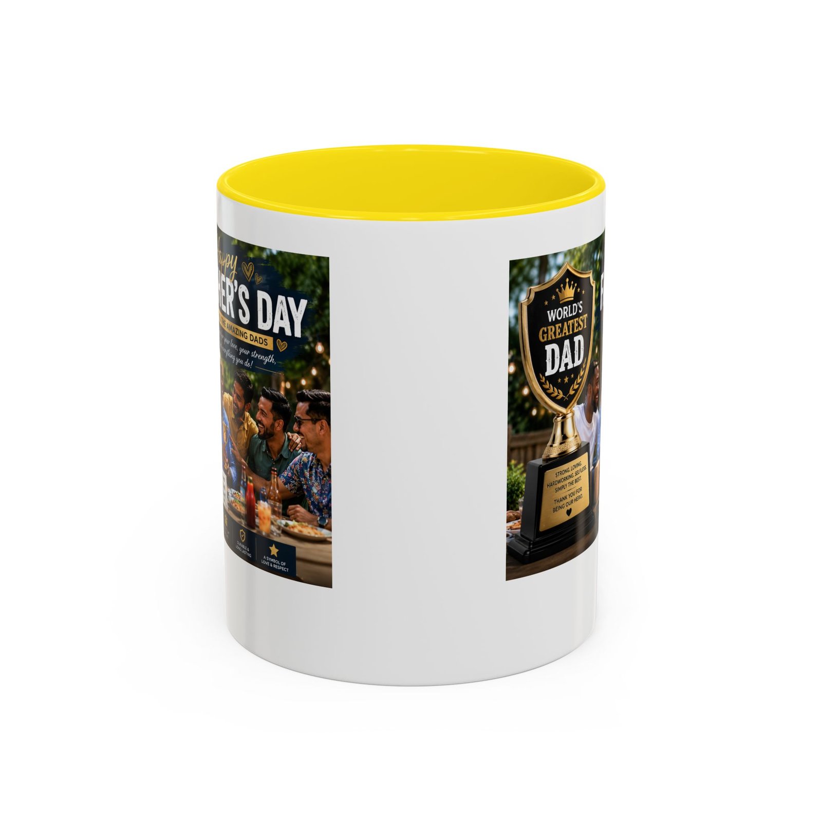 World’s Greatest Dad Accent Coffee Mug | Father’s Day Gift Mug - Image 21