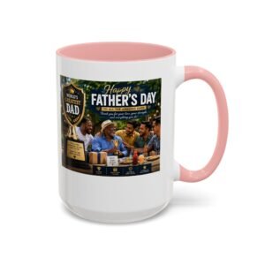 World’s Greatest Dad Accent Coffee Mug | Father’s Day Gift Mug - Image 34