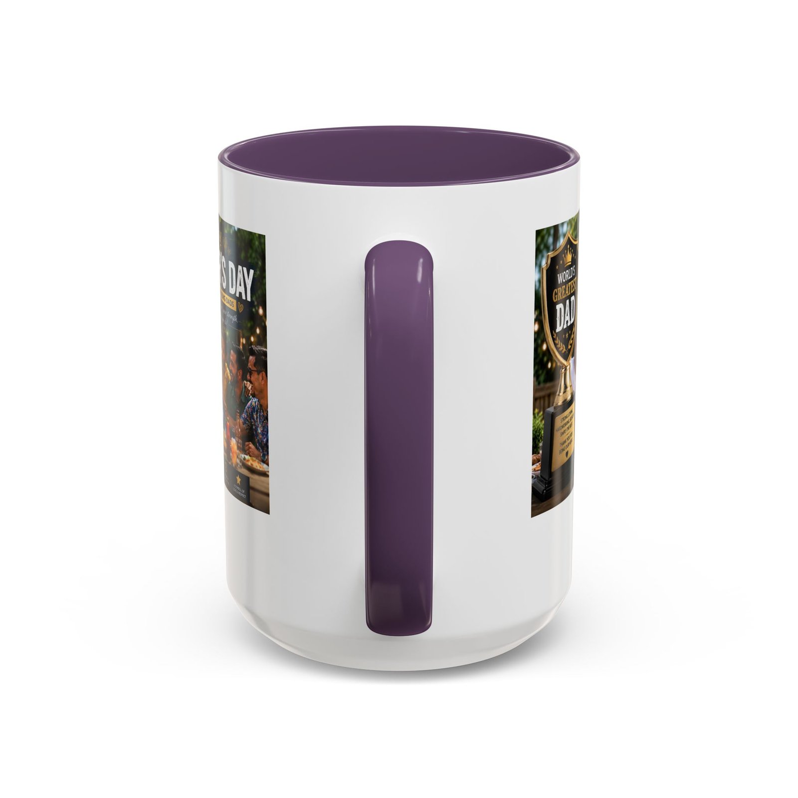 World’s Greatest Dad Accent Coffee Mug | Father’s Day Gift Mug - Image 44