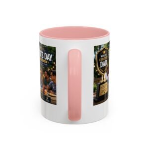 World’s Greatest Dad Accent Coffee Mug | Father’s Day Gift Mug - Image 32