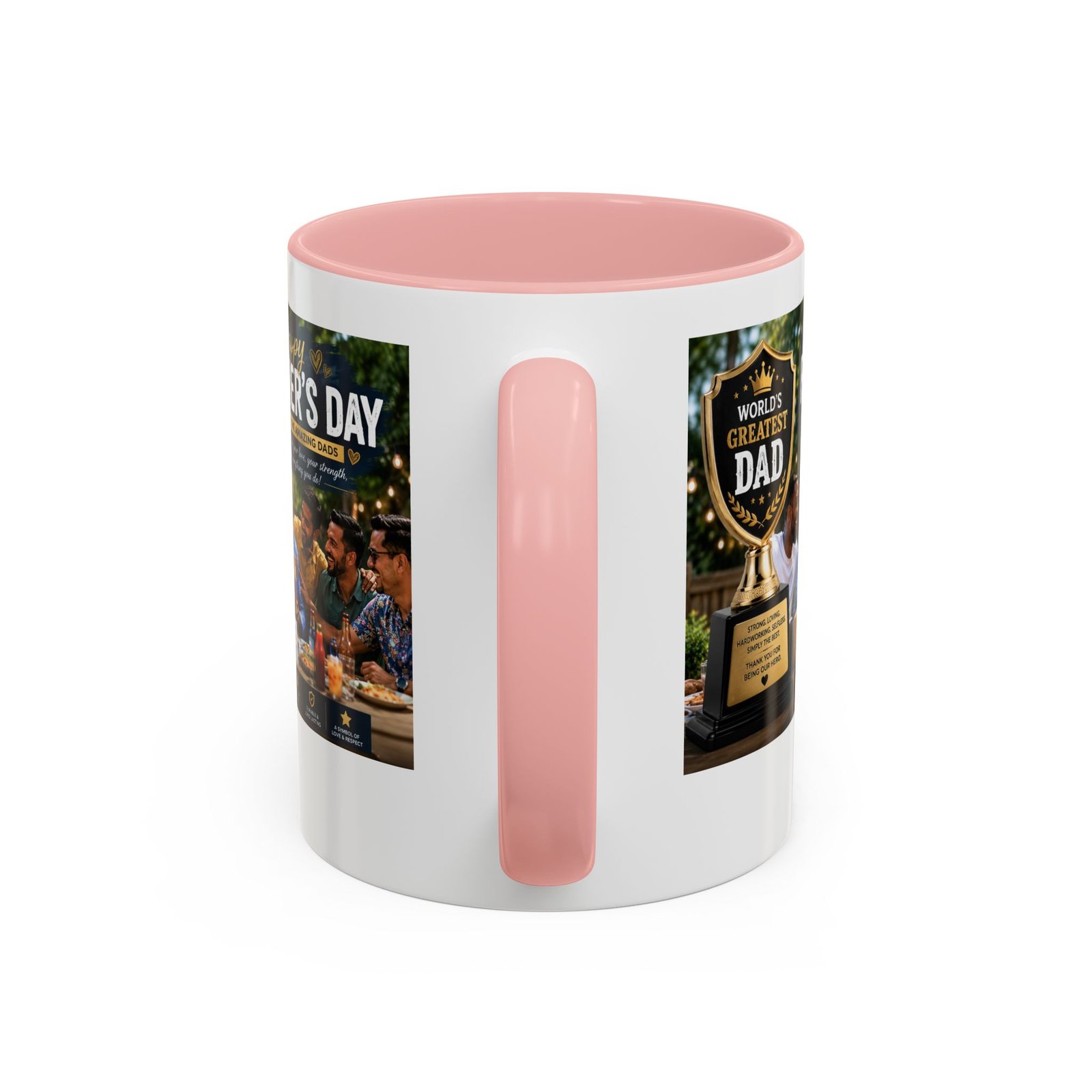 World’s Greatest Dad Accent Coffee Mug | Father’s Day Gift Mug - Image 32