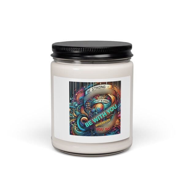Inspirational 'Be With You' Scented Soy Candle, 9oz — Motivational Aromatherapy Jar
