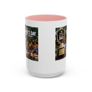World’s Greatest Dad Accent Coffee Mug | Father’s Day Gift Mug - Image 33