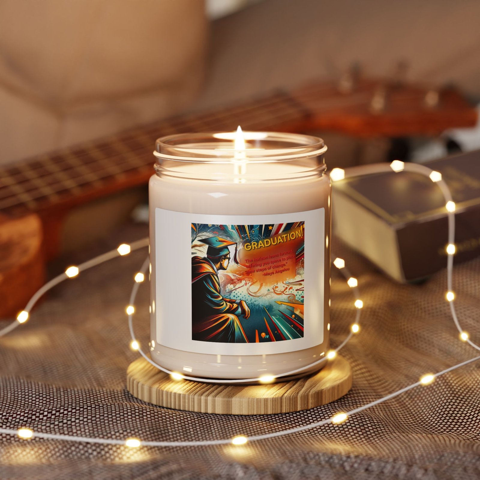 Graduation Celebration Scented Soy Candle — 9oz Keepsake Gift - Image 23