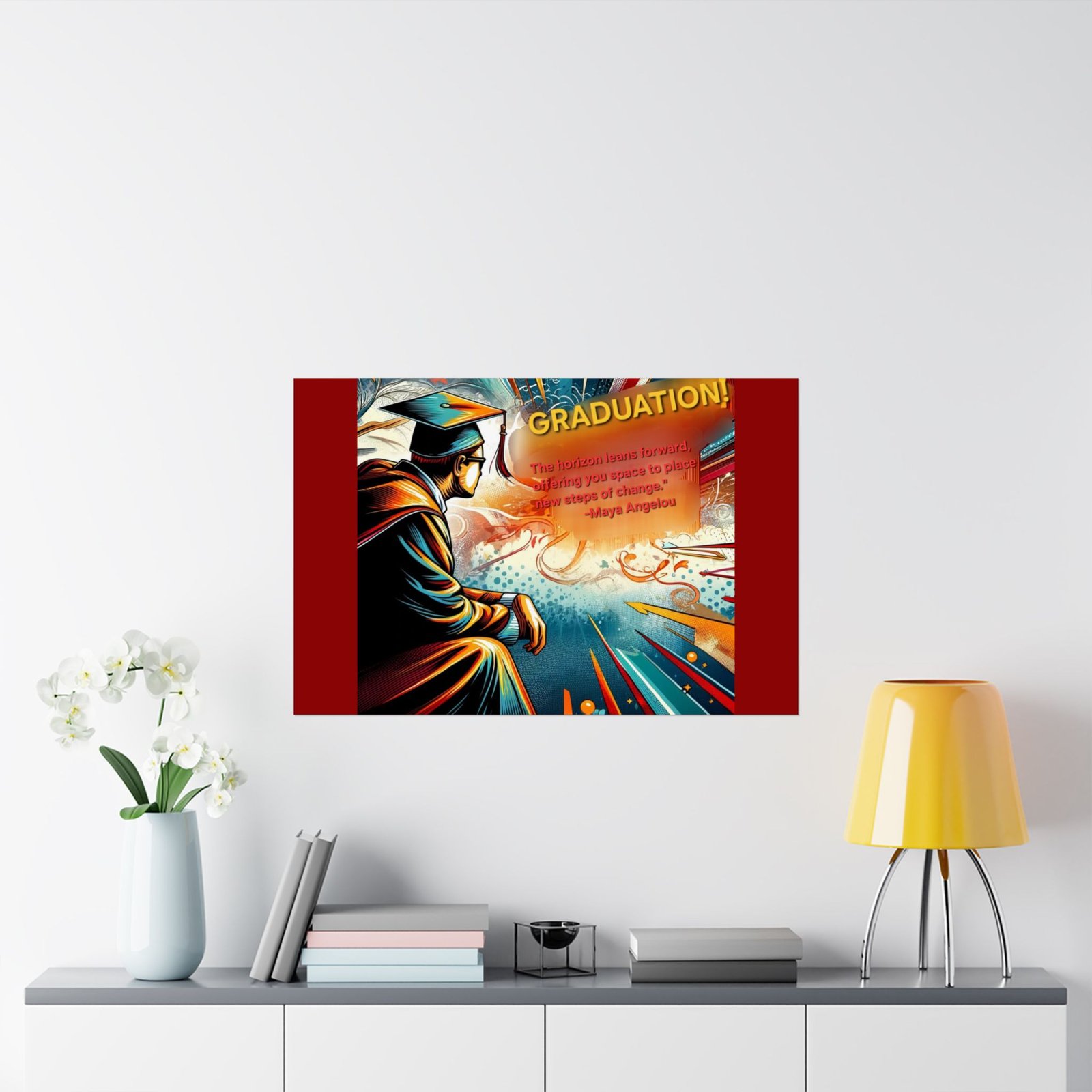 🎓 Dream Big Graduate Inspirational Matte Poster Print - Image 16