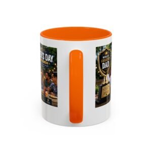 World’s Greatest Dad Accent Coffee Mug | Father’s Day Gift Mug - Image 20
