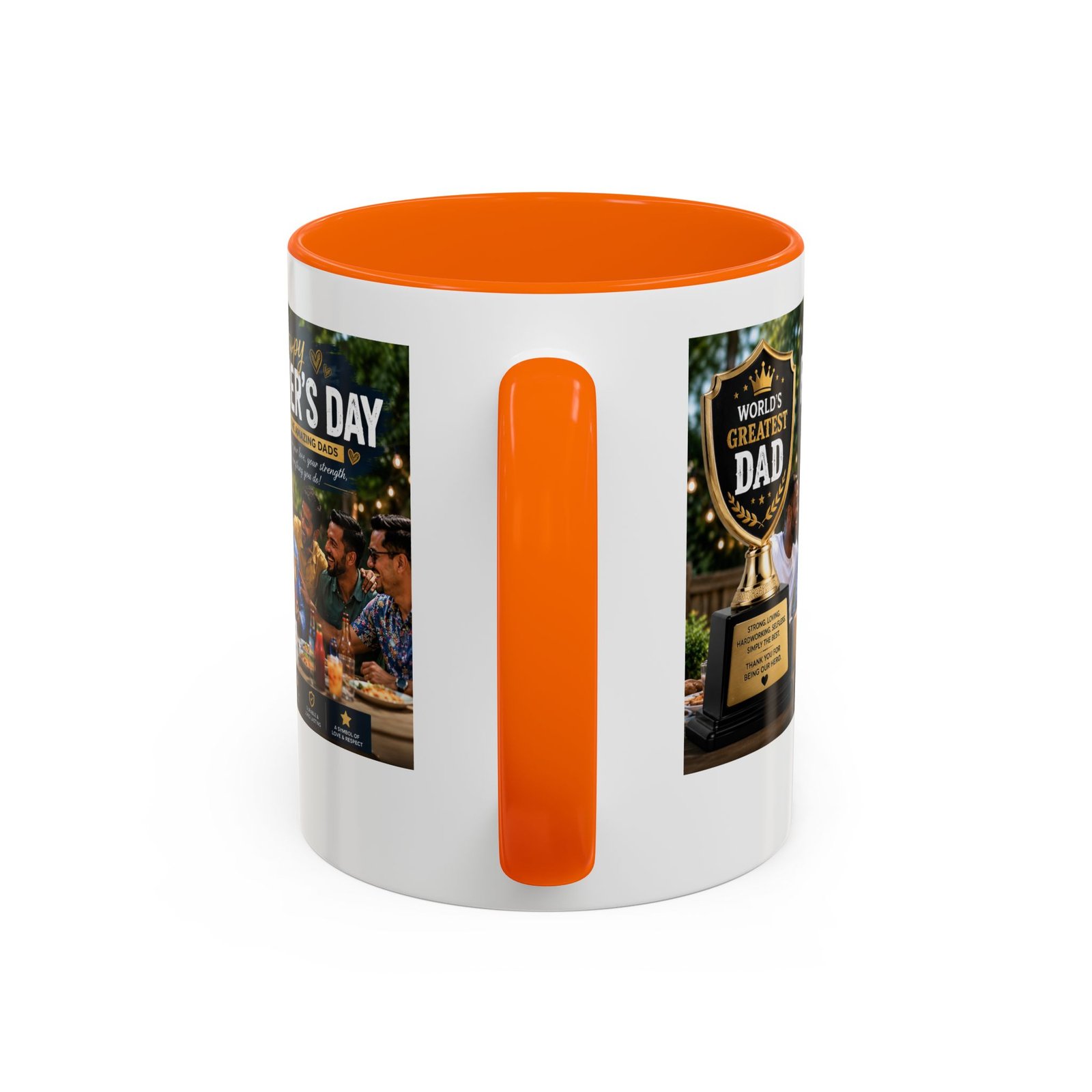 World’s Greatest Dad Accent Coffee Mug | Father’s Day Gift Mug - Image 20