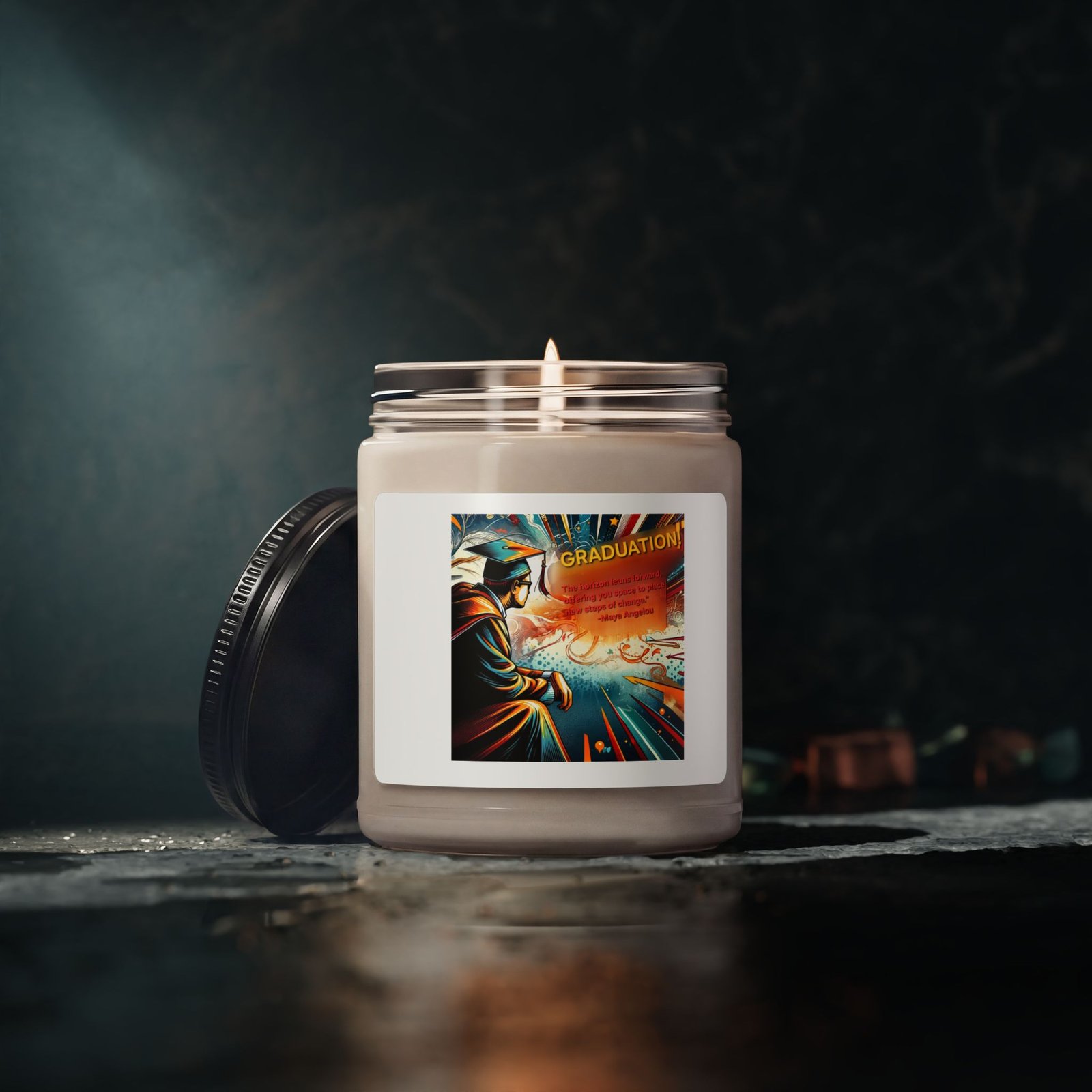 Graduation Celebration Scented Soy Candle — 9oz Keepsake Gift - Image 20