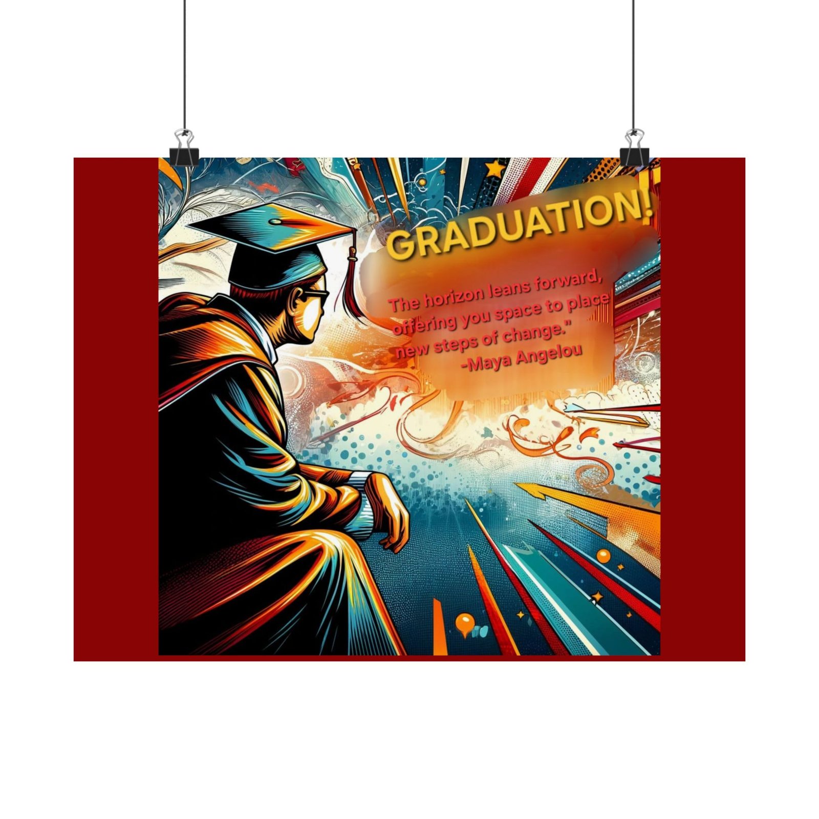 🎓 Dream Big Graduate Inspirational Matte Poster Print - Image 23