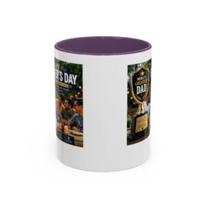 World’s Greatest Dad Accent Coffee Mug | Father’s Day Gift Mug - Image 37